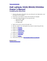 Предварительный просмотр 95 страницы Dell Inspiron 5420 Owner'S Manual