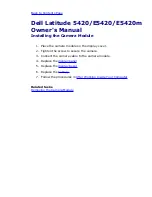 Предварительный просмотр 209 страницы Dell Inspiron 5420 Owner'S Manual