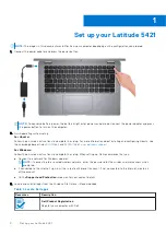 Предварительный просмотр 4 страницы Dell Inspiron 5421 Setup And Specifications