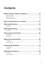 Предварительный просмотр 3 страницы Dell Inspiron 5452 Service Manual
