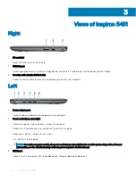 Preview for 8 page of Dell Inspiron 5481 Setup And Speci?Cations