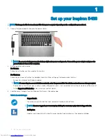 Preview for 4 page of Dell Inspiron 5488 Setup And Speci?Cations