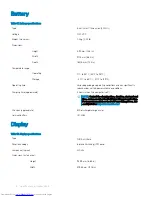 Preview for 18 page of Dell Inspiron 5488 Setup And Speci?Cations