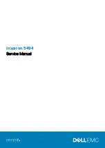 Preview for 1 page of Dell Inspiron 5494 Service Manual