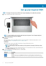 Preview for 4 page of Dell Inspiron 5494 Setup And Specifications