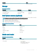 Preview for 17 page of Dell Inspiron 5582 Setup And Specifcations