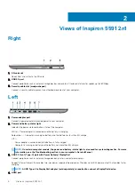 Preview for 6 page of Dell Inspiron 5591 2n1 Setup And Specifications