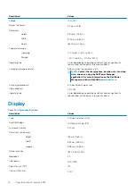 Preview for 16 page of Dell Inspiron 5593 Setup And Specifications