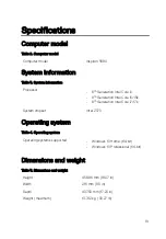 Предварительный просмотр 19 страницы Dell Inspiron 5680 Setup And Specifications