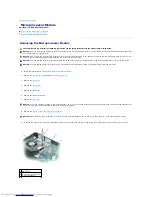 Предварительный просмотр 9 страницы Dell Inspiron 6000 Service Manual