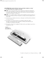 Preview for 121 page of Dell Inspiron 600m Setup Manual