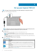 Preview for 4 page of Dell Inspiron 7405 2n1 Setup And Specifications