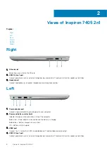 Preview for 6 page of Dell Inspiron 7405 2n1 Setup And Specifications