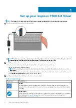 Preview for 4 page of Dell Inspiron 7500 2n1 Silver Setup And Specifications