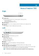 Предварительный просмотр 6 страницы Dell Inspiron 7501 Setup And Specifications