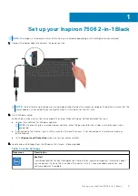 Preview for 5 page of Dell Inspiron 7506 2-in-1 Black Setup And Specifications