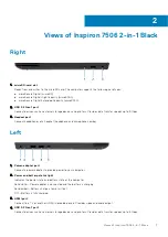 Preview for 7 page of Dell Inspiron 7506 2-in-1 Black Setup And Specifications