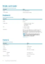 Preview for 14 page of Dell Inspiron 7591 2n1 Setup And Specifications