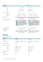 Preview for 16 page of Dell Inspiron 7591 2n1 Setup And Specifications