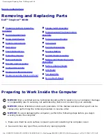 Preview for 54 page of Dell Inspiron 8000 Service Manual