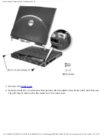 Preview for 73 page of Dell Inspiron 8000 Service Manual