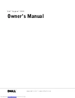 Dell Inspiron 8500 Owner'S Manual preview