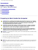 Preview for 4 page of Dell Inspiron 8600 Service Manual