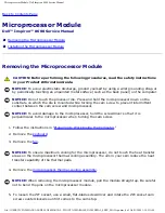 Preview for 54 page of Dell Inspiron 8600 Service Manual