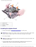 Preview for 62 page of Dell Inspiron 8600 Service Manual