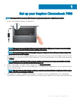 Предварительный просмотр 5 страницы Dell Inspiron Chromebook 7486 Setup And Specifications