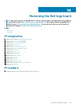 Предварительный просмотр 95 страницы Dell INSPIRON Inspiron 5000 Service Manual