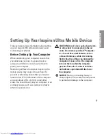 Preview for 7 page of Dell Inspiron Mini 9 Setup Manual