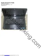 Dell Inspiron N5050 Keyboard Removal Manual preview