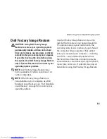 Preview for 63 page of Dell Inspiron One 2205 Setup Manual