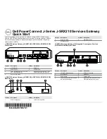 Предварительный просмотр 1 страницы Dell J-SRX210B Quick Start Manual