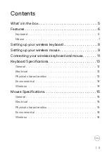 Preview for 3 page of Dell KB3322Wt User Manual