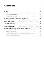 Preview for 3 page of Dell KB5220W-C User Manual