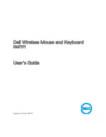 Предварительный просмотр 1 страницы Dell KM7171 User Manual