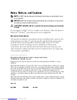 Preview for 2 page of Dell Latitiude E6500 Setup And Quick Reference Manual