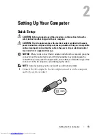 Preview for 13 page of Dell Latitiude E6500 Setup And Quick Reference Manual