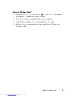 Preview for 21 page of Dell Latitiude E6500 Setup And Quick Reference Manual