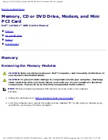 Предварительный просмотр 13 страницы Dell Latitude 100L Service Manual