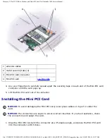 Предварительный просмотр 21 страницы Dell Latitude 100L Service Manual