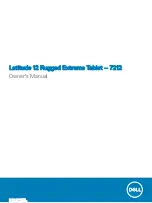 Dell Latitude 12 7212 Owner'S Manual preview