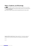 Preview for 2 page of Dell Latitude 12 Rugged Extreme - 7204 Owner'S Manual