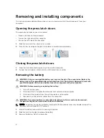 Предварительный просмотр 9 страницы Dell Latitude 12 Rugged Extreme 7214 Getting Started Manual