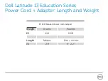 Preview for 37 page of Dell Latitude 13 Education Series Technical Manualbook