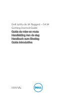 Dell Latitude 14 Rugged - 5414 Getting Started Manual preview