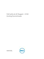 Preview for 2 page of Dell Latitude 14 Rugged - 5414 Getting Started Manual