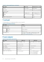 Preview for 22 page of Dell Latitude 3120 Setup And Specifications Manual